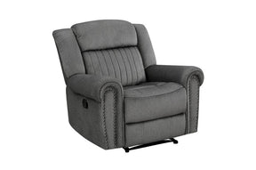 Brennen Reclining Chair In Charcoal 9204Cc-1 | Homelegance