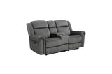 Brennen 3 - Piece Living Room Set In Charcoal 9204Cc*3 | Homelegance | Home Elegance USA