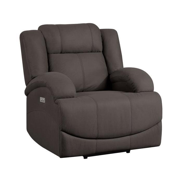 Camryn Power Reclining Chair In Chocolate 9207Chc - 1Pw | Homelegance | Home Elegance USA