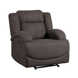 Camryn 3 Piece Double Reclining Living Room Set In Chocolate 9207Chc*3 | Homelegance | Home Elegance USA
