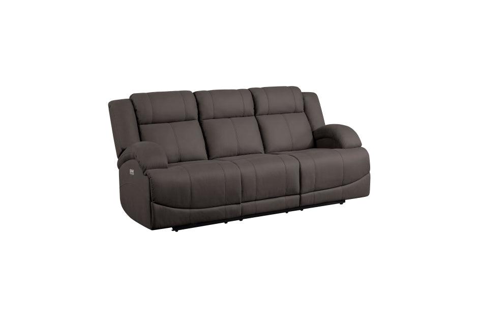 Camryn 3 Piece Power Reclining Living Room Set In Chocolate 9207Chc*3Pw | Homelegance | Home Elegance USA