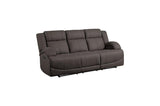 Camryn 2 Piece Double Reclining Sofa Set In Chocolate 9207Chc*2 | Homelegance | Home Elegance USA