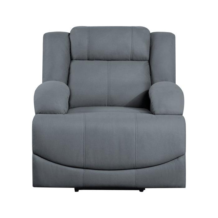 Camryn Power Reclining Chair In Graphite Blue 9207Gpb - 1Pw | Homelegance | Home Elegance USA