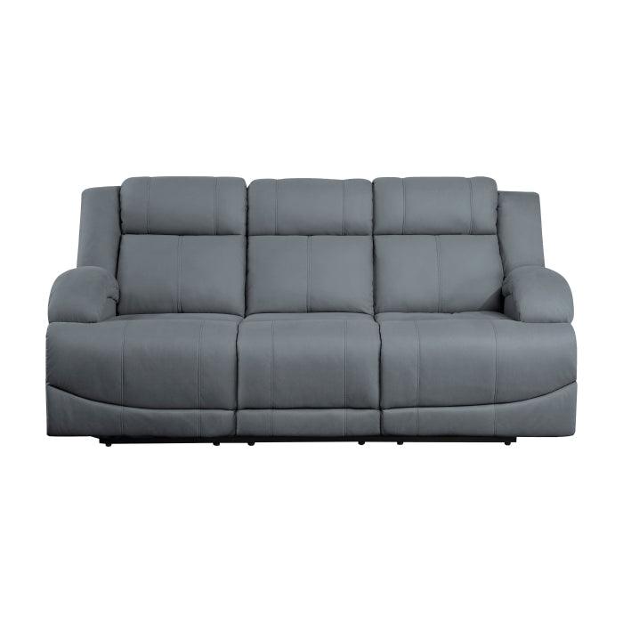 Camryn Power Double Reclining Sofa In Graphite Blue 9207Gpb - 3Pw | Homelegance | Home Elegance USA