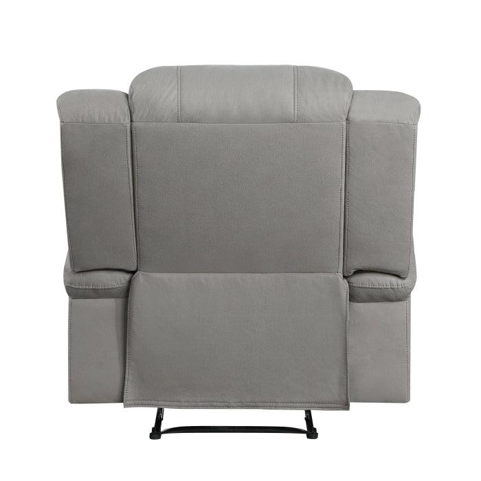 Camryn Reclining Chair In Gray 9207Gry - 1 | Homelegance | Home Elegance USA