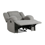 Camryn 3 Piece Double Reclining Living Room Set In Gray 9207Gry*3 | Homelegance | Home Elegance USA