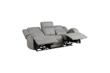 Camryn Power Double Reclining Sofa In Gray 9207Gry - 3Pw | Homelegance | Home Elegance USA