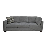 Homelegance - Sidney 2-Piece Sectional With Usb Ports In Gray - 9212Gry*23L3R