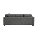 Homelegance - Sidney 3-Piece Sectional With Storage Ottoman And Usb Ports In Gray - 9212Gry*3Ot