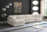 Cozy - Modular Sectional - Beige - Fabric - 634Cream - Sec5A - Home Elegance USA - 4