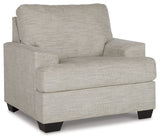 Vayda - Pebble - 2 Pc. - Chair, Ottoman - Home Elegance USA