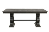 Homelegance - Arasina Dark Pewter Extendable Rectangular Dining Table - 5559N-96