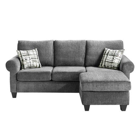 Desboro Reversible Sofa Chaise In Gray 9317Gy - 3Sc | Homelegance | Home Elegance USA