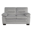 Keighly Love Seat In Gray 9328Gy-2 | Homelegance