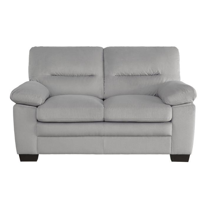 Homelegance - Keighly Love Seat In Gray - 9328Gy-2