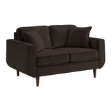 Homelegance - Rand 2 Piece Living Room Set In Chocolate - 9329Ch-3-2