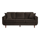 Homelegance - Rand 3 Piece Living Room Set In Chocolate - 9329Ch-3-2-5