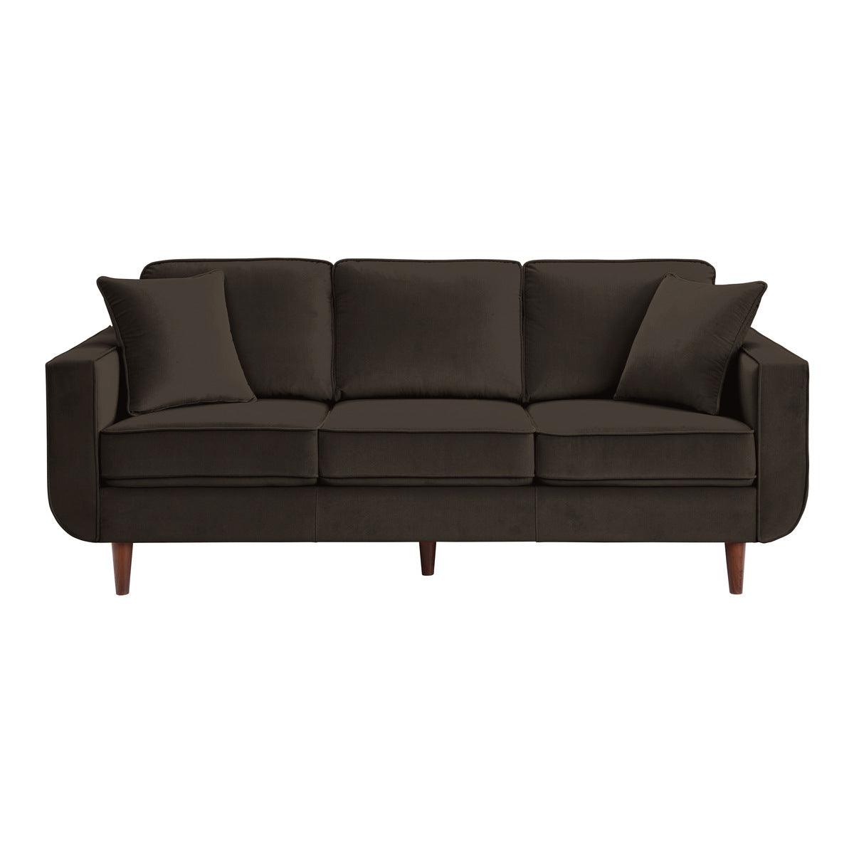 Homelegance - Rand 2 Piece Living Room Set In Chocolate - 9329Ch-3-2