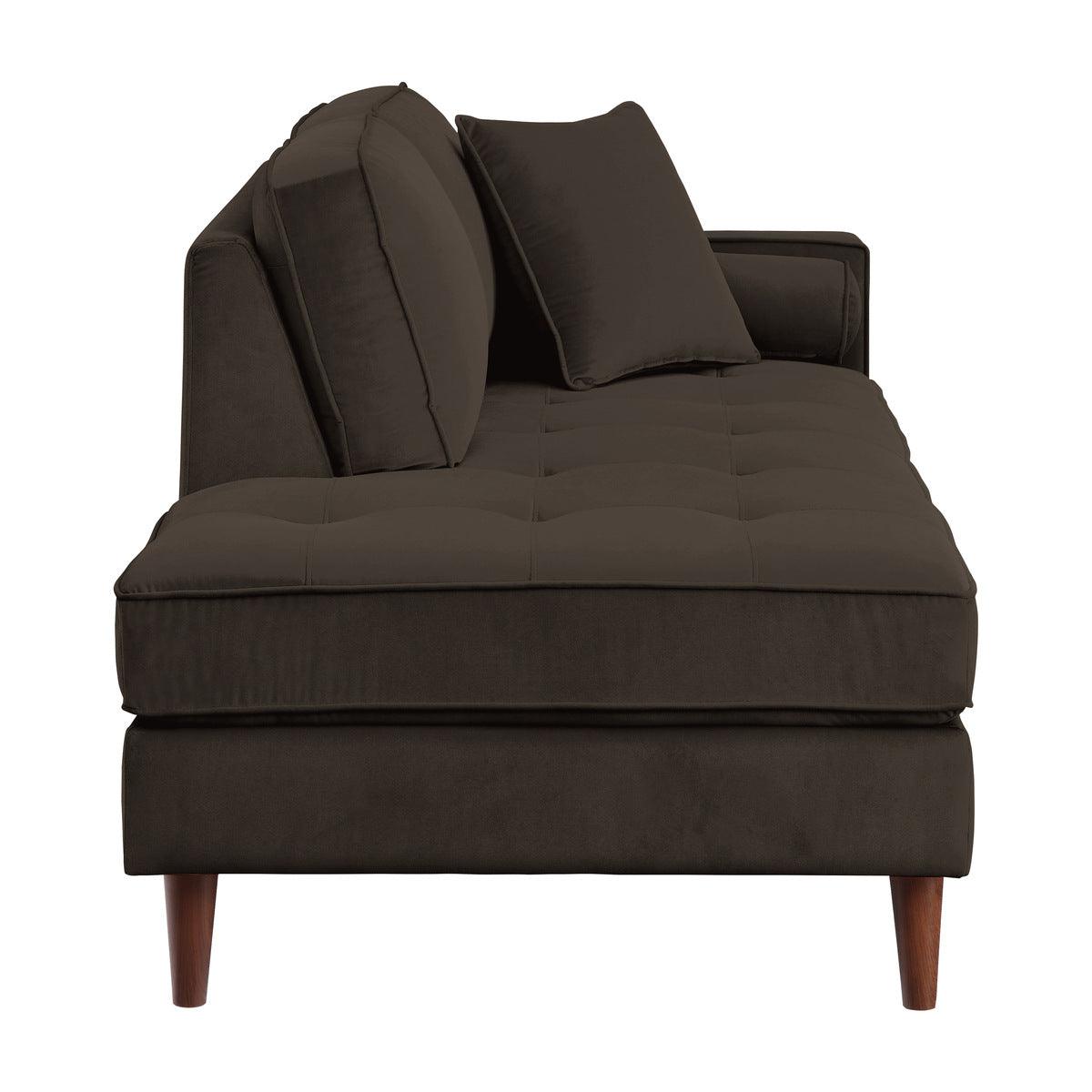 Homelegance - Rand 3 Piece Living Room Set In Chocolate - 9329Ch-3-2-5