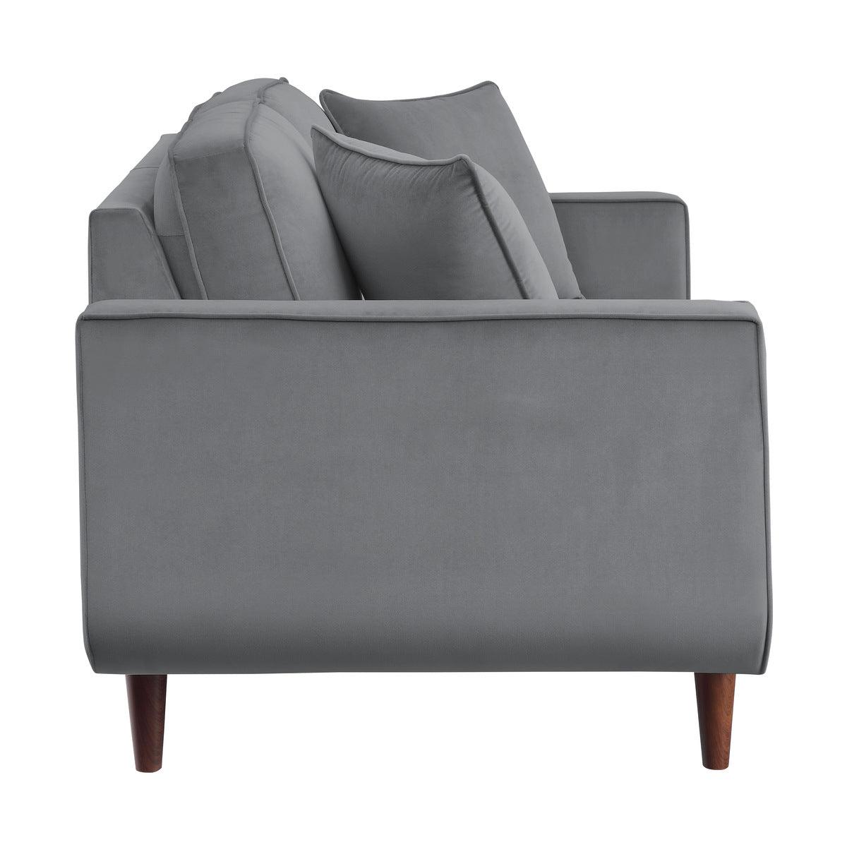 Homelegance - Rand 3 Piece Living Room Set In Gray - 9329Gy-3-2-5