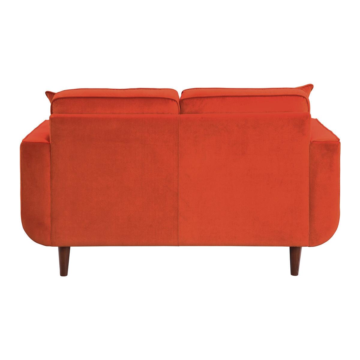 Homelegance - Rand 2 Piece Living Room Set In Orange - 9329Rn*2