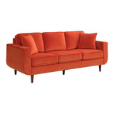 Homelegance - Rand 3 Piece Living Room Set In Orange - 9329Rn-3-2-5