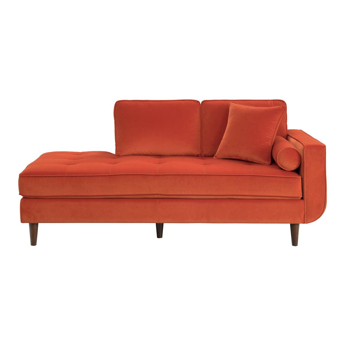 Homelegance - Rand 3 Piece Living Room Set In Orange - 9329Rn-3-2-5