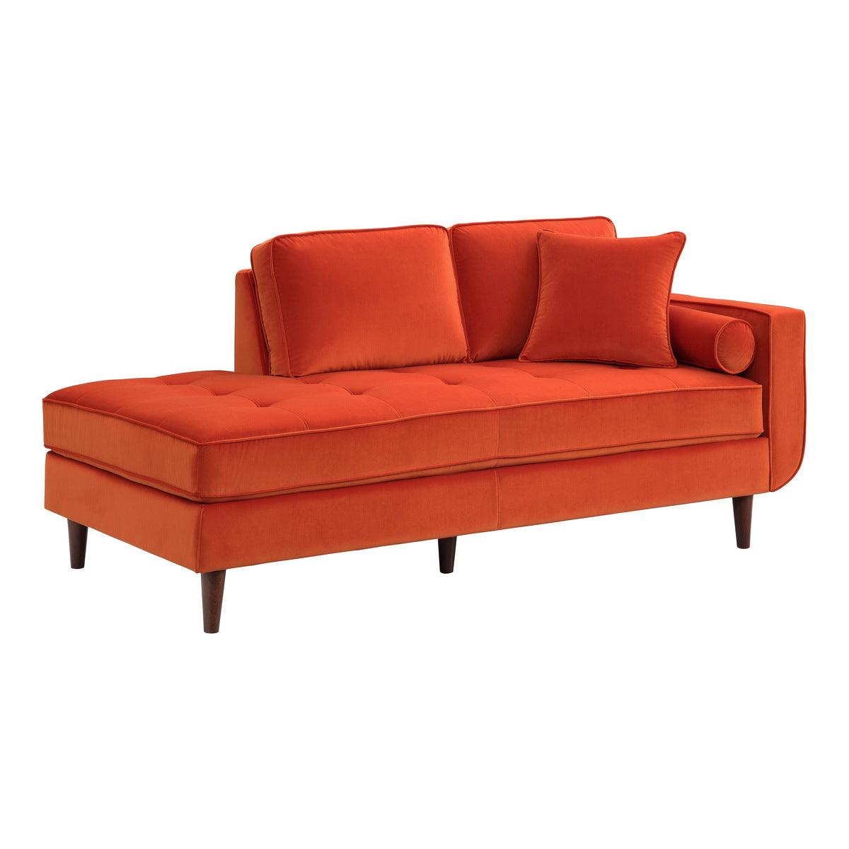 Homelegance - Rand 3 Piece Living Room Set In Orange - 9329Rn-3-2-5