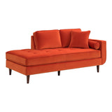 Homelegance - Rand 3 Piece Living Room Set In Orange - 9329Rn-3-2-5