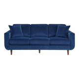 Homelegance - Rand Sofa In Navy - 9329Bu-3