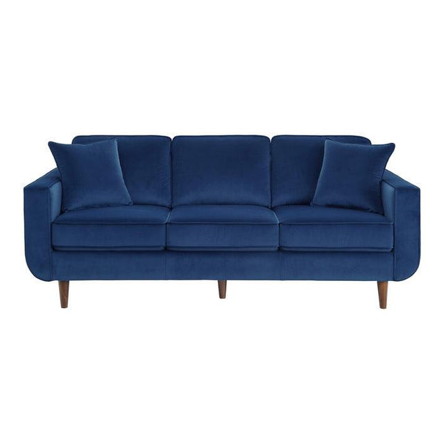 Homelegance - Rand Sofa In Navy - 9329Bu-3