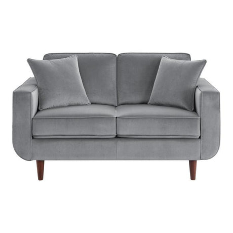 Homelegance - Rand Love Seat In Gray - 9329Gy-2