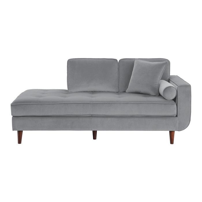 Homelegance - Rand Chaise In Gray - 9329Gy-5