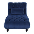 Rosalie Chaise In Navy Blue 9330Bu-5 | Homelegance