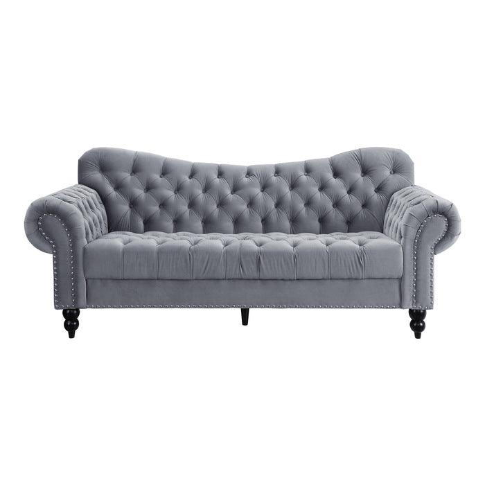 Homelegance - Rosalie Sofa In Dark Gray - 9330Dg-3