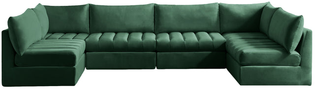 Jacob - Modular Sectional 6 Piece - Green - Home Elegance USA