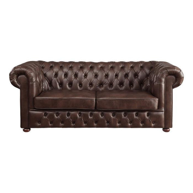 Homelegance - Tiverton Sofa In Brown - 9335Brw-3