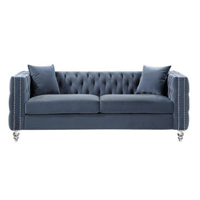 Orina Sofa In Blue 9349Dbu-3 | Homelegance