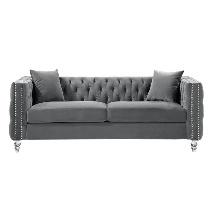 Homelegance - Orina Sofa In Gray - 9349Gry-3