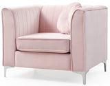 Glory Furniture Delray G794A-C Chair , PINK - Home Elegance USA