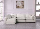 Serene - Cloud Modular Sectional 4 Piece - Cream - Home Elegance USA