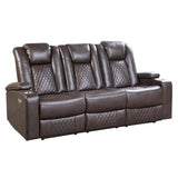 Caelan Power Double Reclining Sofa 9366Db - 3Pwh | Homelegance | Home Elegance USA