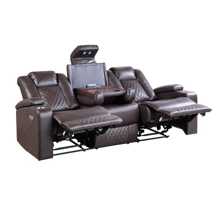 Caelan Power Double Reclining Sofa 9366Db - 3Pwh | Homelegance | Home Elegance USA