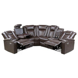 Caelan 3 - Piece Reclining Sectional 9366Db*Sc | Homelegance | Home Elegance USA