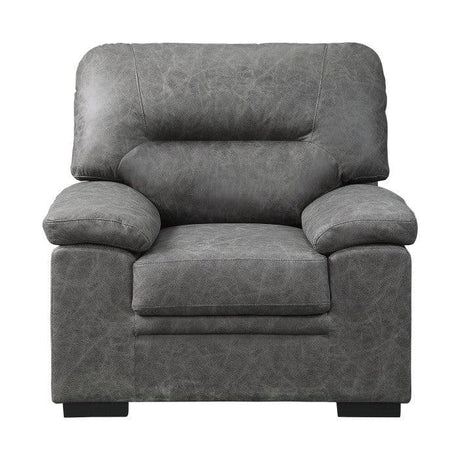 Homelegance - Michigan Chair In Dark Gray - 9407Dg-1