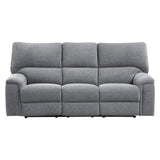 Dickinson Double Reclining Sofa In Charcoal 9413Cc - 3 | Homelegance | Home Elegance USA