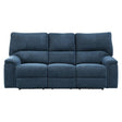 Homelegance - Dickinson Double Reclining Sofa In Indigo - 9413In-3