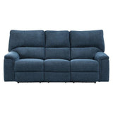 Dickinson Double Reclining Sofa In Indigo 9413In - 3 | Homelegance | Home Elegance USA