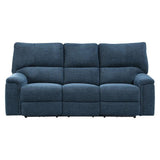 Dickinson Power Double Reclining Sofa With Power Headrests In Indigo 9413In - 3Pwh | Homelegance | Home Elegance USA