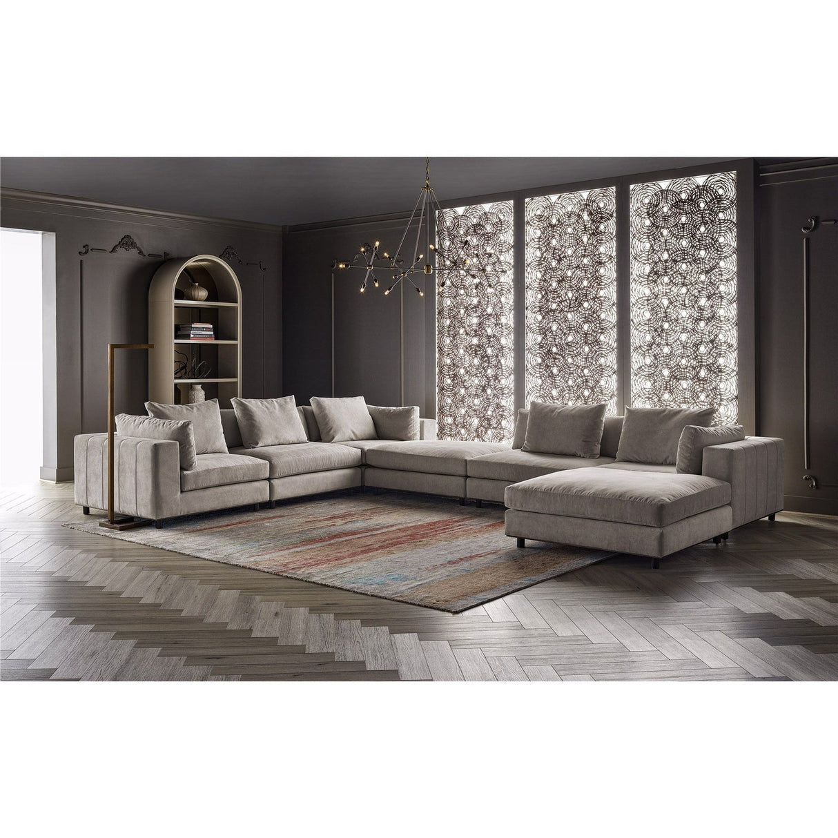 Universal Furniture Nina Magon Andorra Sectional